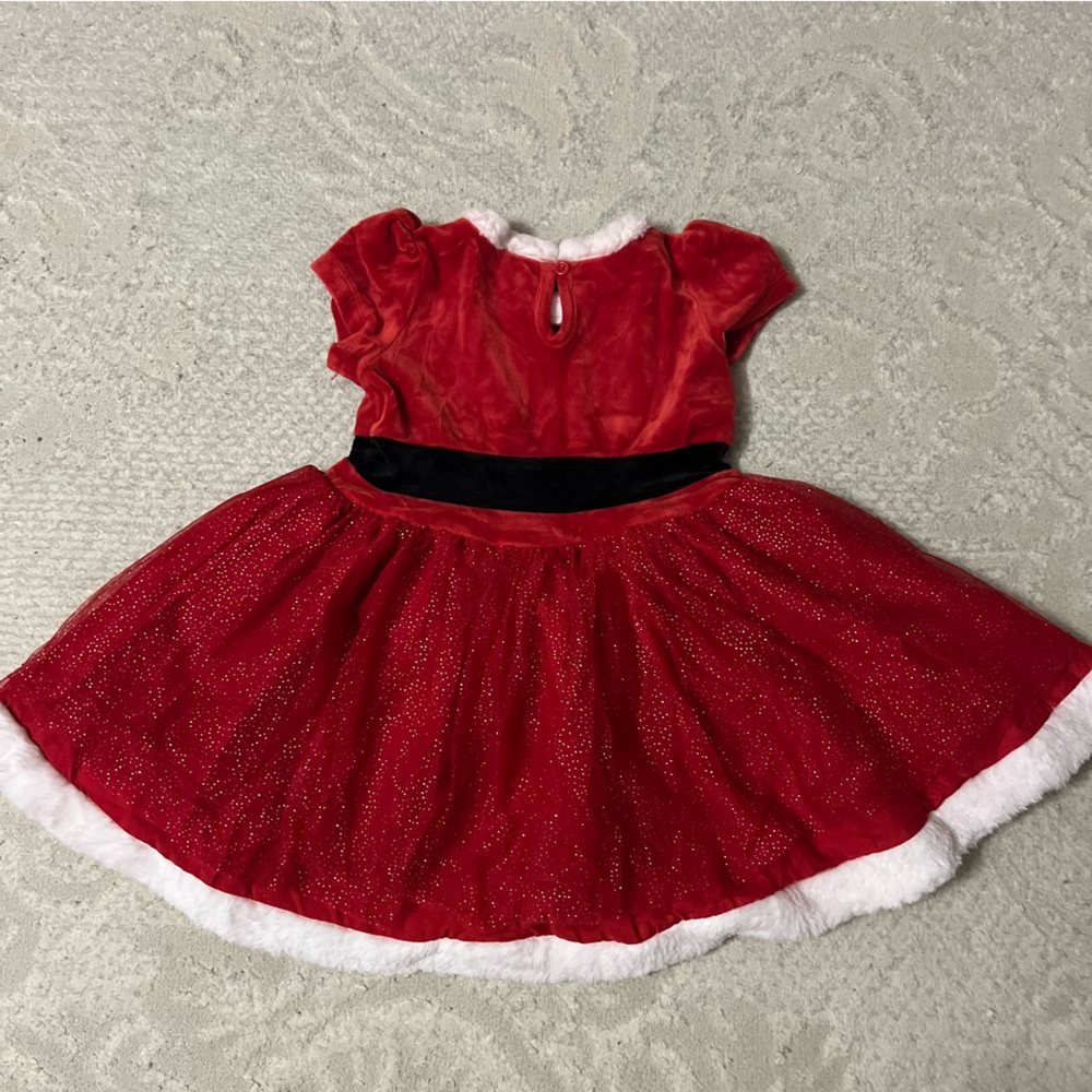 Christmas Red Santa Mrs. Clause Dress for Kids - Picture 5 of 5